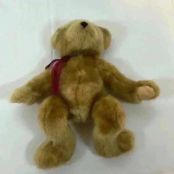 FLOWERS INC BALLOONS TEDDY BEAR PLUSH STUFFED ANIMAL MOVABLE LEGS - Picture 4 of 6